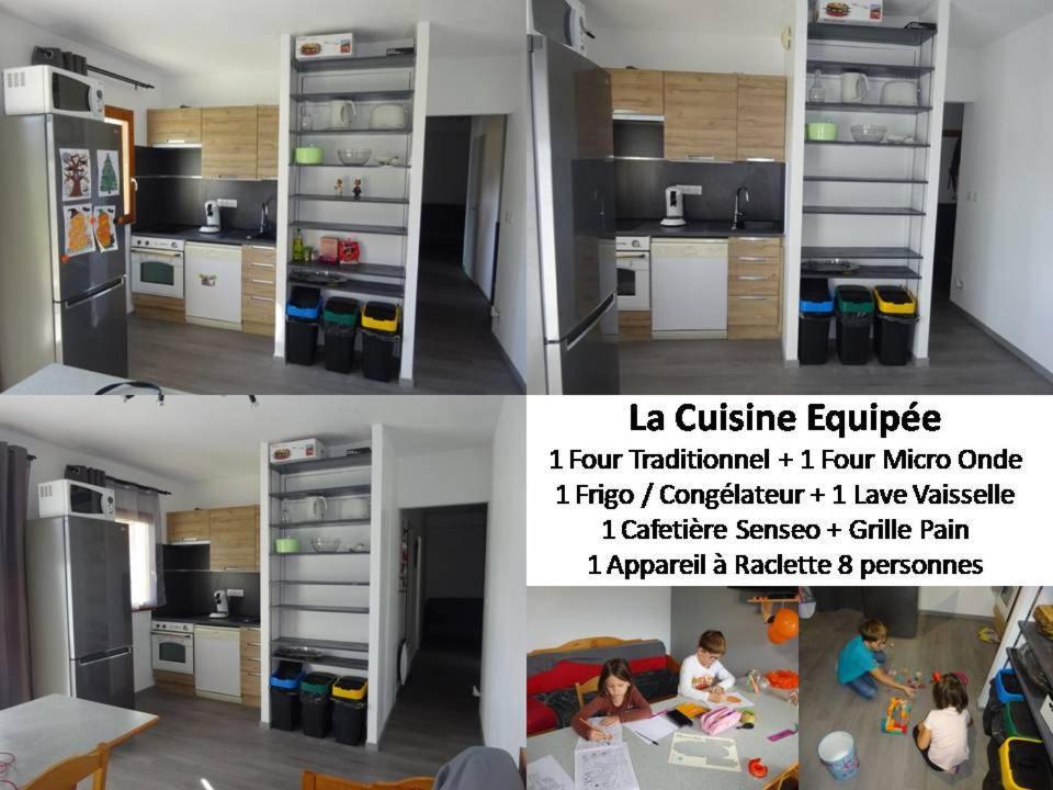 Appartement 8-10 Personnes Superdevoluy Hautes Alpes Rez De Chaussee Vue Panoramique 3 Chambres Saint-Étienne-en-Dévoluy Eksteriør bilde